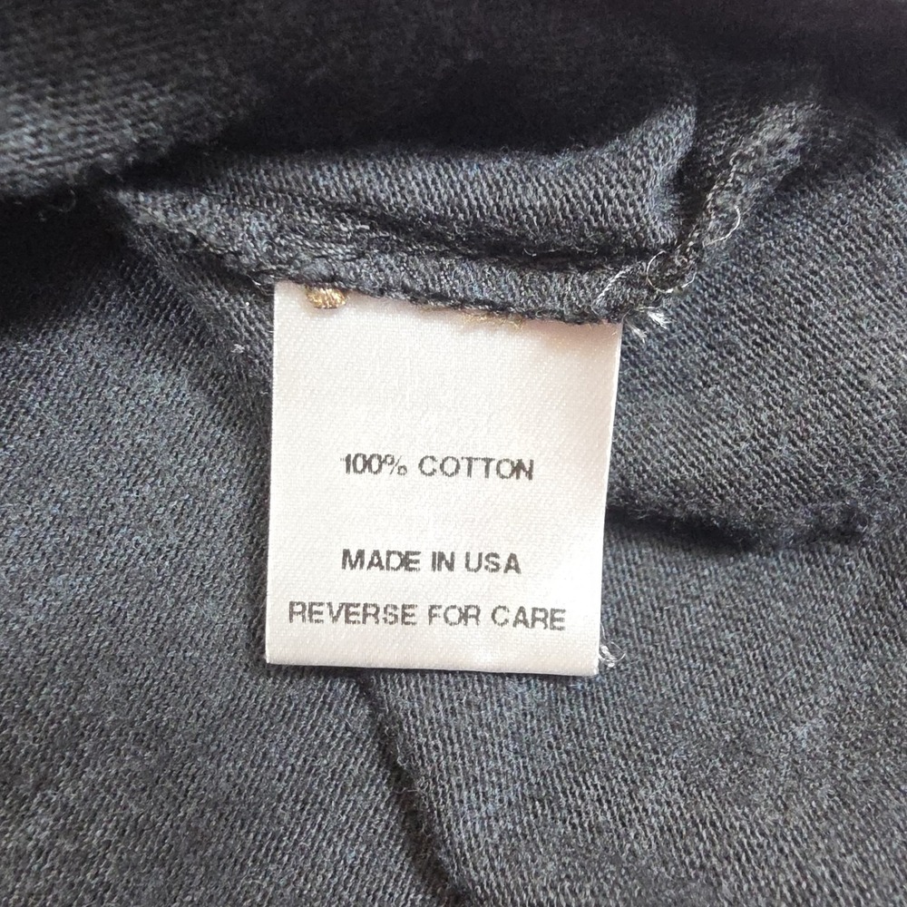 RICHARD CHAI Mens Large‎ Melange Gray Screen Print T-Shirt Art To Wear Ombre - Picture 5 of 9